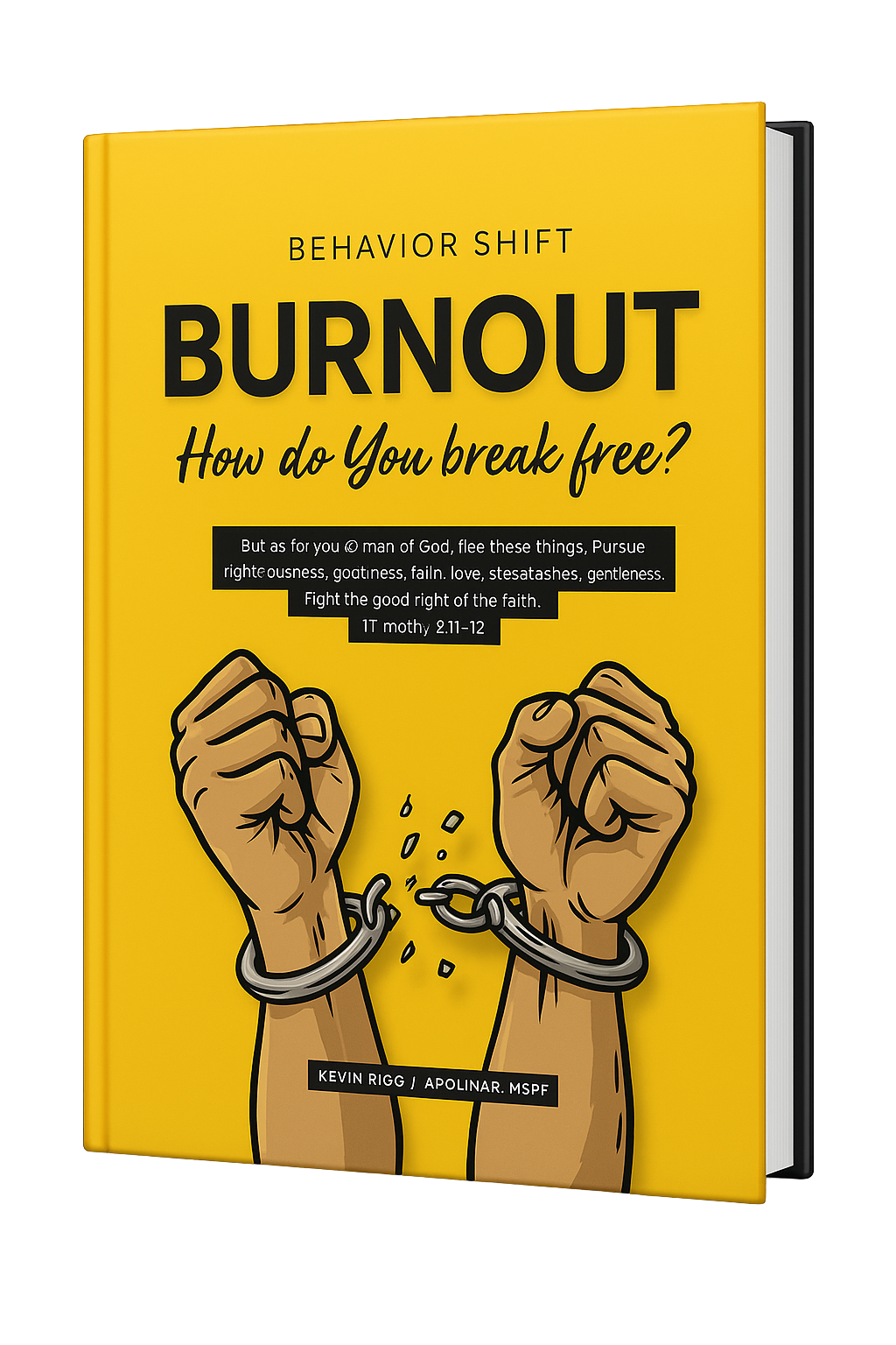 4-Step Burnout Free Guide eBook Cover